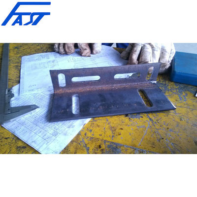 CNC Hydraulic Angle Iron Punching Processing Machine In Steel Construction