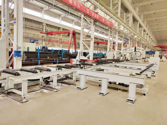 CNC H I Beam Drilling Sawing Line for Sale CNC H Beam Production Line CNC H Beam Sawing Drilling Line