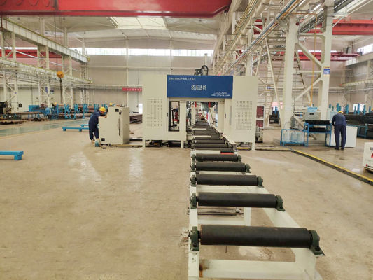 CNC H I Beam Drilling Sawing Line for Sale CNC H Beam Production Line CNC H Beam Sawing Drilling Line