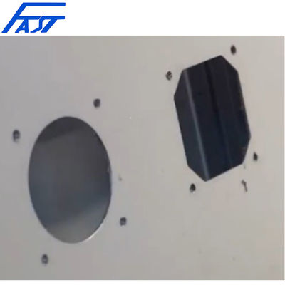 Jinan FASTCNC Electrical Cabinets Front Panel Steel Cabinet Drilling Milling Engraving Machine