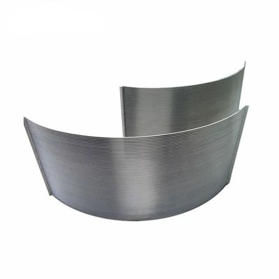 Fishpond Wedge Wire Sieve Bend Screen Filters For Water Treatment