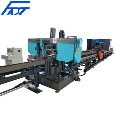 SAW500/700/1000/1250 CNC Band Sawing Machine For Beams/Pipes Fast High Performance Band Saw