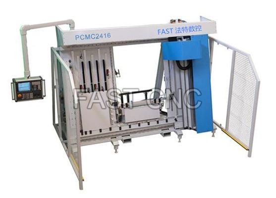 CNC Electrical Cabinets Front Panel Steel Cabinet Drilling Milling Machine PCMC4016