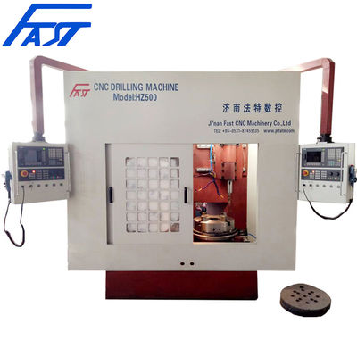 Jinan Customized CNC Double-Spindle Round Parts Drilling Machine Model FLZ500-30-2 Exported to Russia