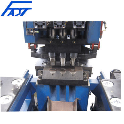 High Performance 1200Ton Punching Force CNC Hydraulic Punching Marking Machine For Connect Board Joint Plate Model CJ123