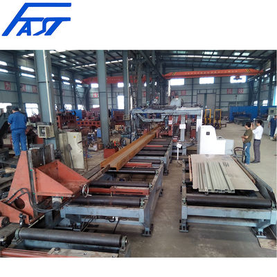 SWZ1250 (150*75~1250*600) FAST CNC Hot Sale Construction Structure Steel H-Beams U Drill 3D CNC Beam Drilling Machine
