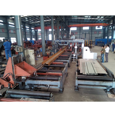 SWZ1250 (150*75~1250*600) FAST CNC Hot Sale Construction Structure Steel H-Beams U Drill 3D CNC Beam Drilling Machine