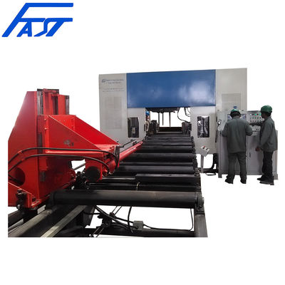 SWZ1250 (150*75~1250*600) FAST CNC Hot Sale Construction Structure Steel H-Beams U Drill 3D CNC Beam Drilling Machine