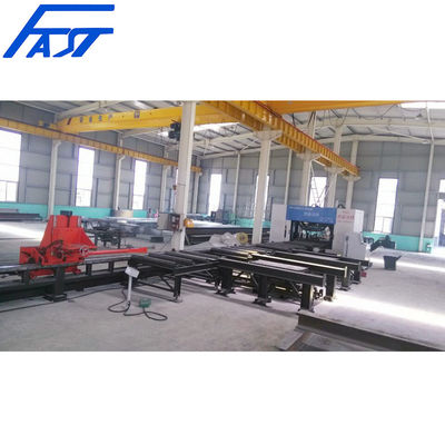 Jinan FAST High Performace CNC High Speed H Beam Drilling Machine Production Line Model SWZ1000