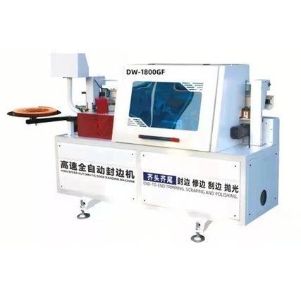 End To End Trimming Scarping And Polishing High Speed Straight Edgebander DW-1800GF