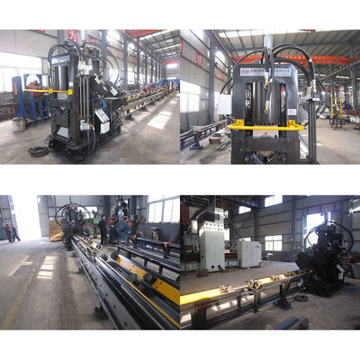 China Telecommunication Tower CNC Angle Line Angle Iron Stamping Punching Cutting Production Line