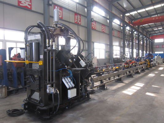 China Telecommunication Tower CNC Angle Line Angle Iron Stamping Punching Cutting Production Line