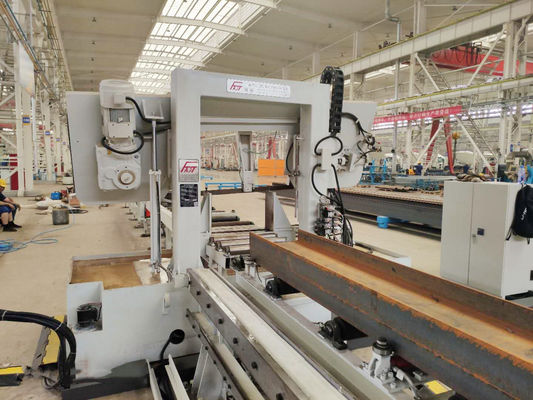 Low Cost High Efficiency 3D Beam Driller Equipment Beam Cutting CNC Steel Beam Drill Line