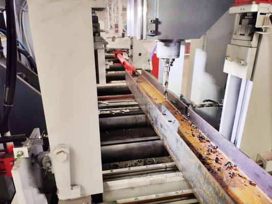 Low Cost High Efficiency 3D Beam Driller Equipment Beam Cutting CNC Steel Beam Drill Line