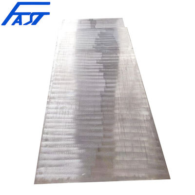 Customized Chemical Sieve Plate Straight Hole Curled Sieve Plate Exported To Malaysia