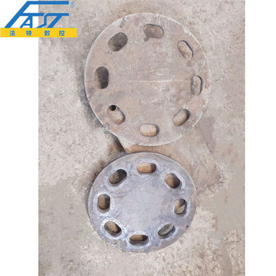 CNC Punching Machine For Steel Plates In Tower Fabrication Steel Structure Fabrication Industry