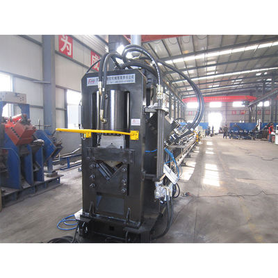 CNC Angle Punching And Steel Cutting Machine Angle Marking Line For Angle Tower Communication Line