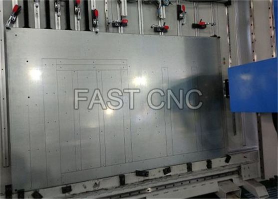 CNC Electrical Cabinets Front Panel Steel Cabinet Drilling Milling Machine PCMC4016
