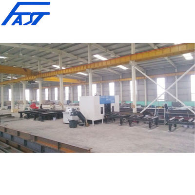 Jinan FAST High Performace CNC High Speed H Beam Drilling Machine Production Line Model SWZ1000