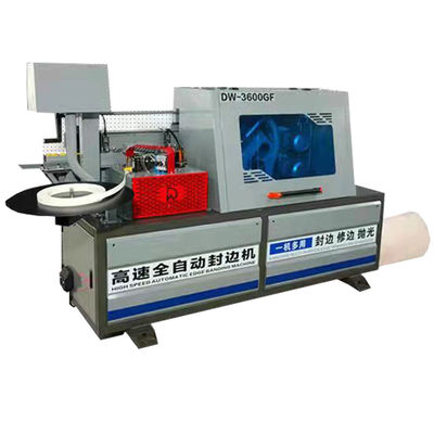 Small Edgebander Double Glue Double Buffering High Speed Straight Edgebander DW-3600GF