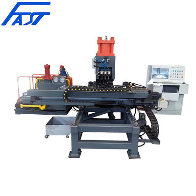 CJ103 CNC Plate Punching Hole Machinery Single Station Hydraulic Cnc Punching Machines Punching Hole Machinery